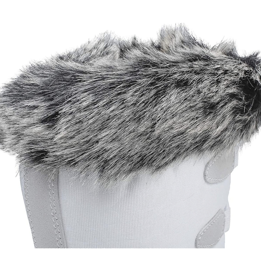 Northikee 11M Winter Rain Snow Boots Insulated Non-Slip Faux Fur Rubber Sole NEW - Picture 3 of 6